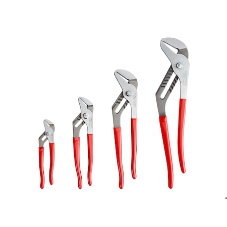 Tekton Groove Joint Pliers Set, 4-Piece (7, 10, 13, 16 in.) 90395